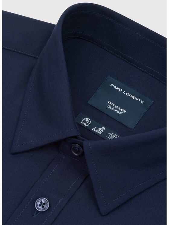 Pako Lorente Pako Lorente Koszula P26WF-1X-028 Granatowy Slim Fit