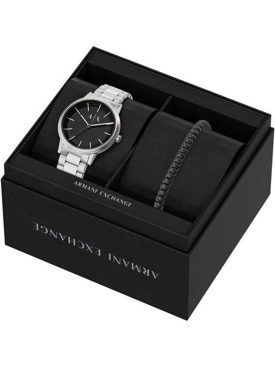Armani Exchange Armani Exchange Zegarek AX7182SET Srebrny