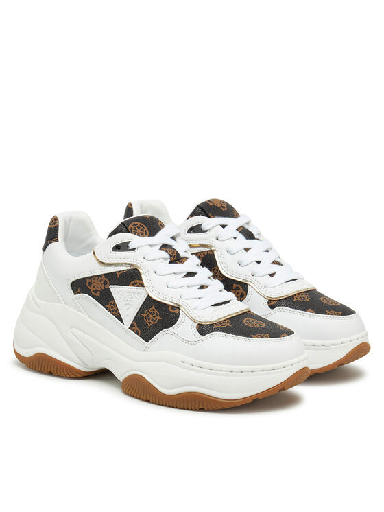Guess Guess Sneakersy FLPHAP FAL12 Biela