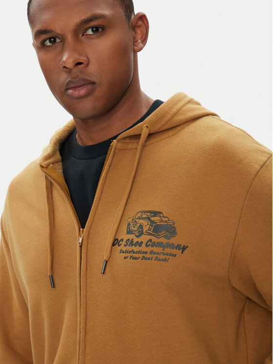 DC DC Μπλούζα ADYSF03147 Καφέ Regular Fit