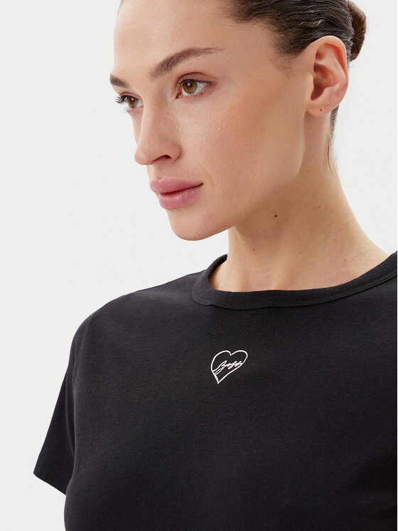 BOSS BOSS Тишърт C_Elogo_21 50540260 Черен Slim Fit
