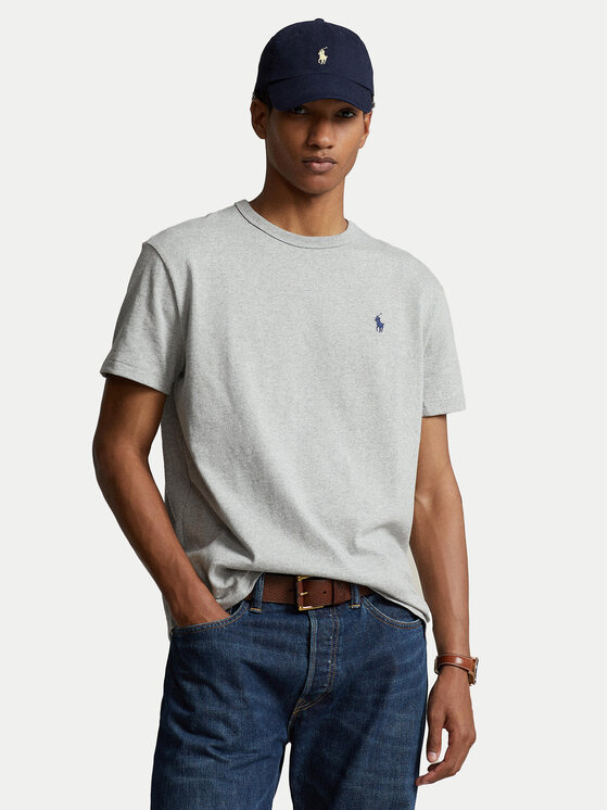 Polo Ralph Lauren Polo Ralph Lauren T-Shirt Classics 710811284004 Šedá Regular Fit