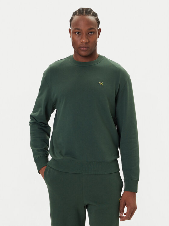 Calvin Klein Jeans Bluză Bărbați, Mărimea: M, Verde, LV04RC296G