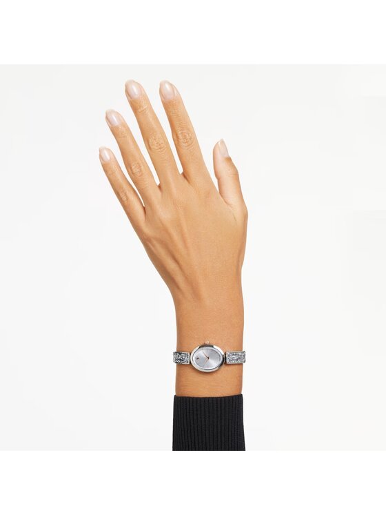 Swarovski Swarovski Zegarek Crystal Rock Watch 5656878 Srebrny
