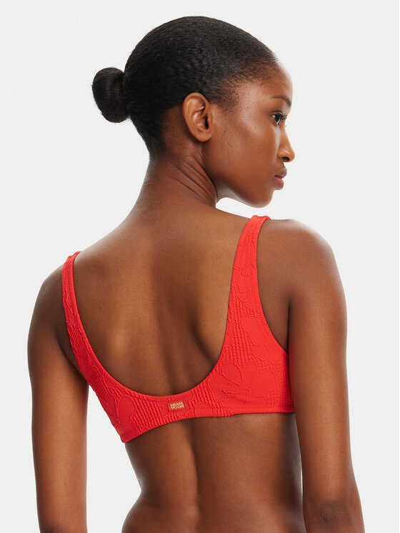 Banana Moon Banana Moon Bikini augšdaļa Pulco Hibiscrun MJO19 Sarkans