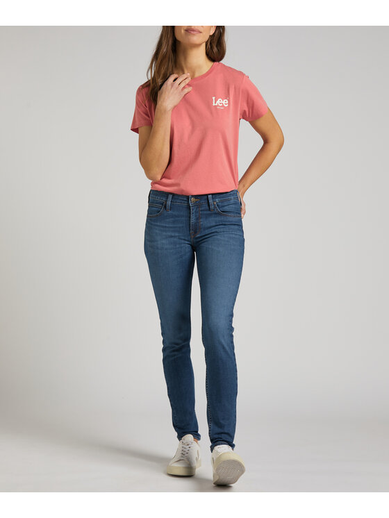 Lee Lee Jeansy L526CGMZ Niebieski Skinny Fit