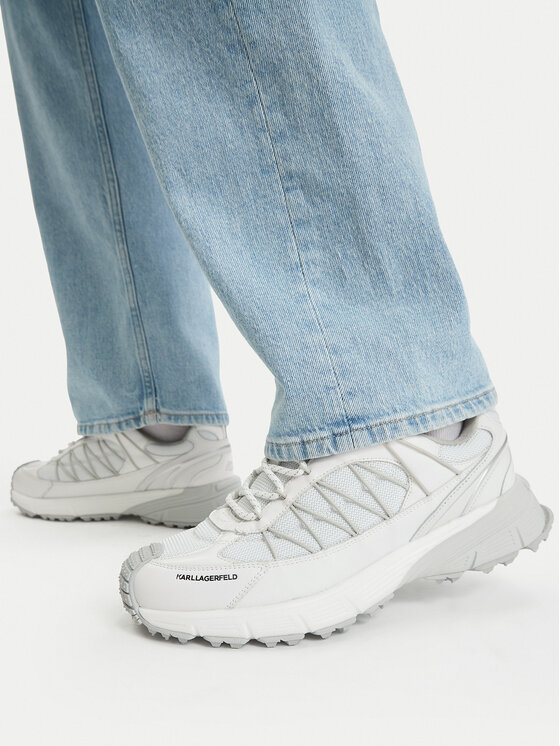 KARL LAGERFELD KARL LAGERFELD Sneakersy Orion Trail KL58526 Kremowy