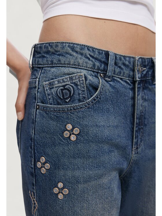 Desigual Desigual Τζιν DENIM_ Μπλε Boot Fit