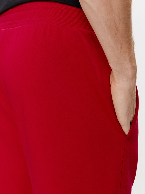4F 4F Jogginghose 4FAW23TTROM452 Rot Regular Fit