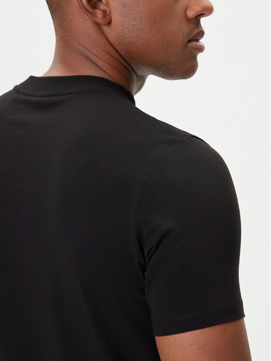 KARL LAGERFELD KARL LAGERFELD Marškinėliai 755053 554235 Juoda Regular Fit