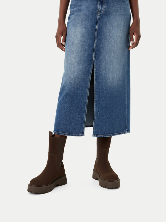 G-Star Raw G-Star Raw Členková obuv s elastickým prvkom EO-YASEMIN-70861S Hnedá