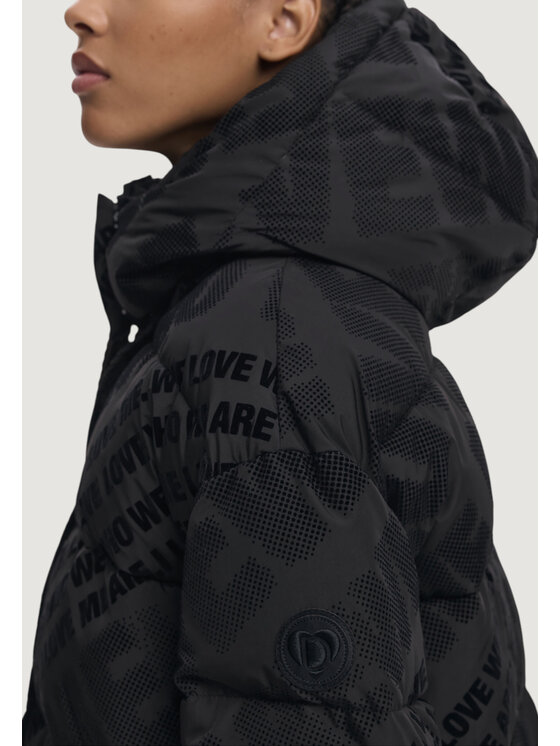 Desigual Desigual Giubbotto invernale PADDED_CADERA_FLOCK Nero Original Fit