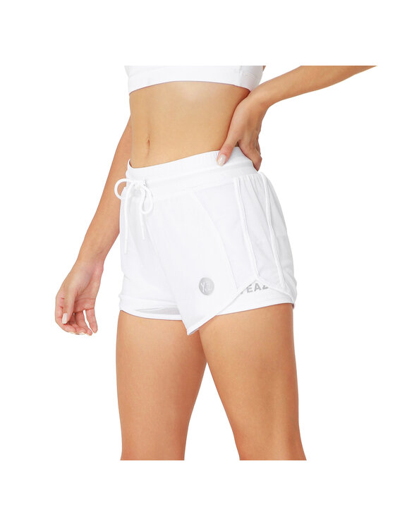 Yeaz Yeaz Szorty sportowe SQUAT Sportshorts Biały Regular Fit