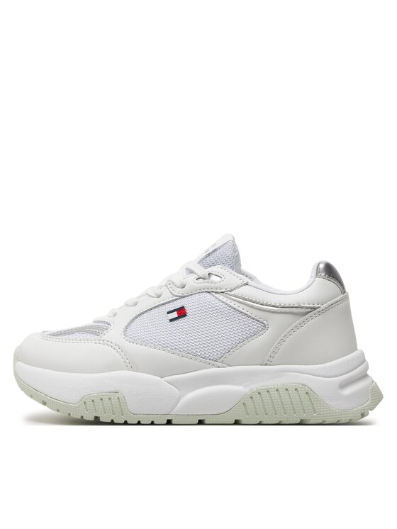 Tommy Hilfiger Tommy Hilfiger Sneakersy T3A9-33219-1695 Biały