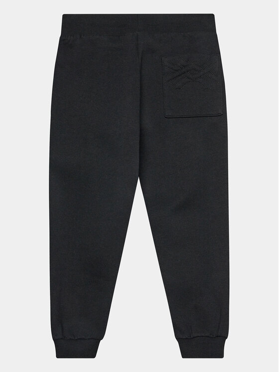 United Colors Of Benetton United Colors Of Benetton Долнище анцуг 3N2ZCF04I Черен Regular Fit