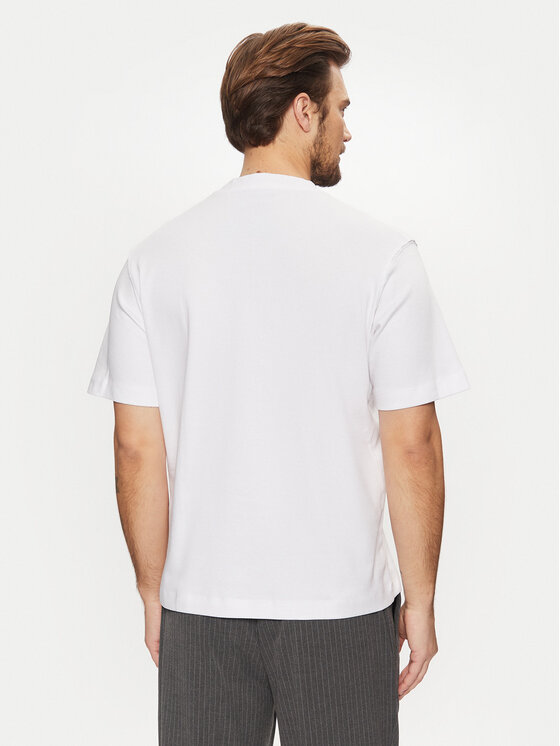 Jack&Jones Jack&Jones Тишърт Urban Edge 12254412 Бял Loose Fit