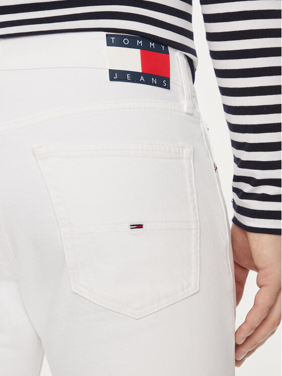 Tommy Jeans Tommy Jeans Traperice Scanton DM0DM18746 Bijela Slim Fit