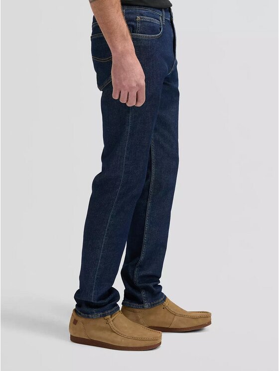 Lee Lee Jeansy Daren Granatowy Straight Leg
