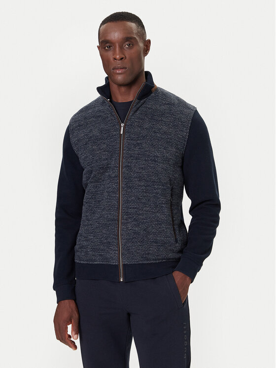 Bugatti Bugatti Übergangsjacke 8700-85054D Dunkelblau Regular Fit