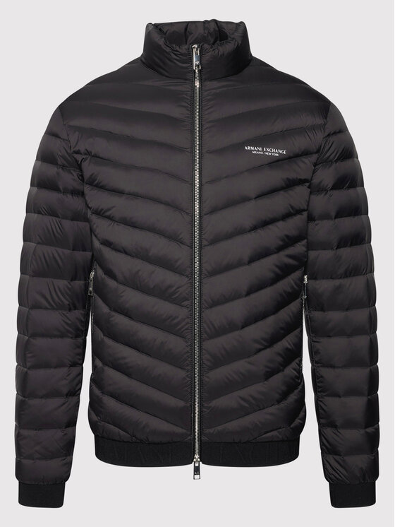 Armani Exchange Armani Exchange Пуховик 8NZB52 ZNW3Z 0217 Чорний Regular Fit