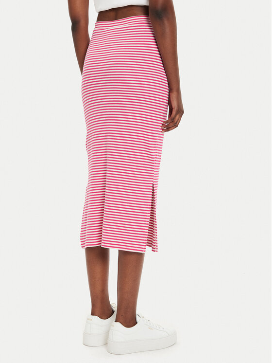 Vila Vila Tiesus sijonas Jada 14097496 Rožinė Regular Fit