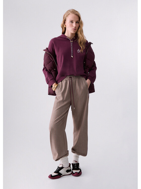 Liu Jo Liu Jo Felpa TF6070FS09191718 Viola Regular Fit