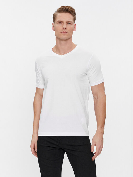 KARL LAGERFELD KARL LAGERFELD Set 2 majice 765001 500298 Bijela Slim Fit