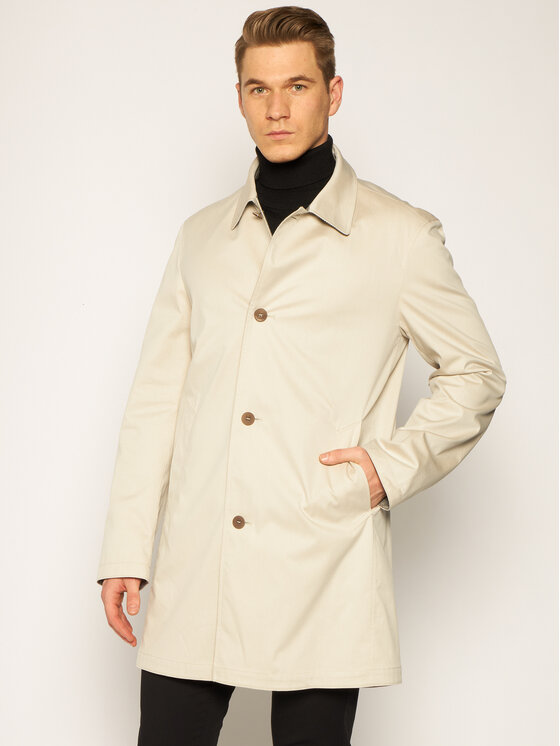 Bugatti Bugatti Преходно палто 531800 57085 Бежов Modern Fit