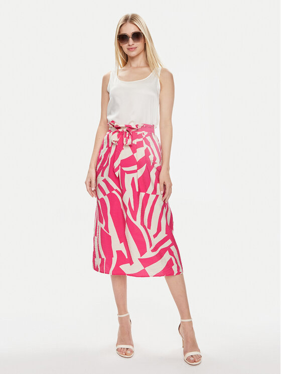 Vila Vila Midi krilo Dogma 14096637 Roza Volume Fit