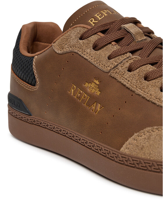 REPLAY REPLAY Sneakersy GMSD7.000.C0004S Brązowy