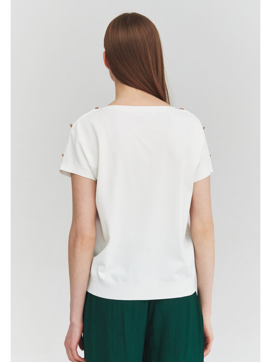 TATUUM TATUUM Halenka IMILA Bílá Classic Fit