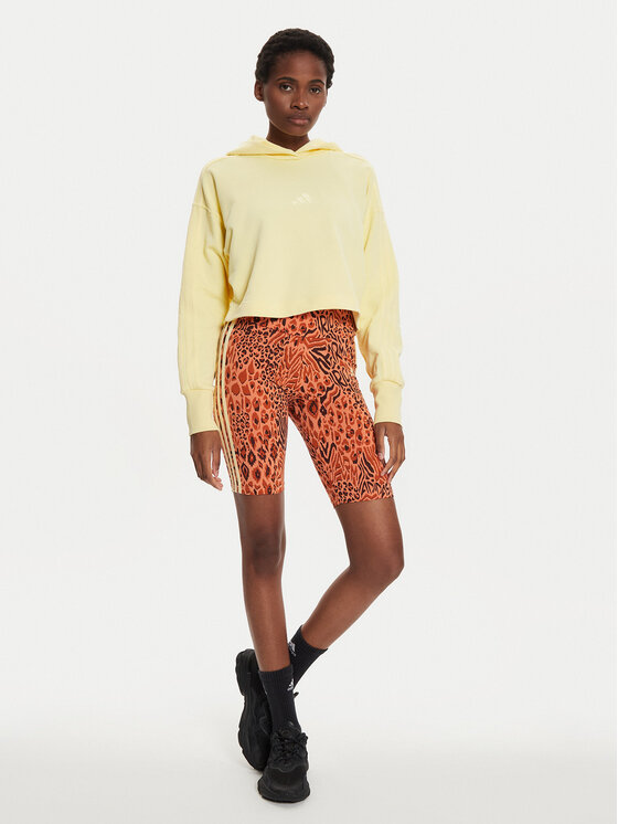 adidas adidas Спортни шорти FARM Rio Bike IV9737 Оранжев Slim Fit