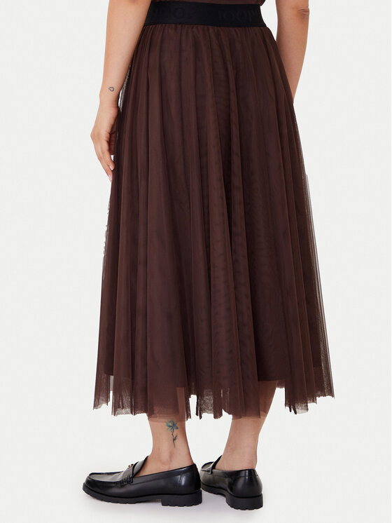 JOOP! JOOP! Спідниця з фатину 58 252S58Fridi 30046657 Коричневий Regular Fit