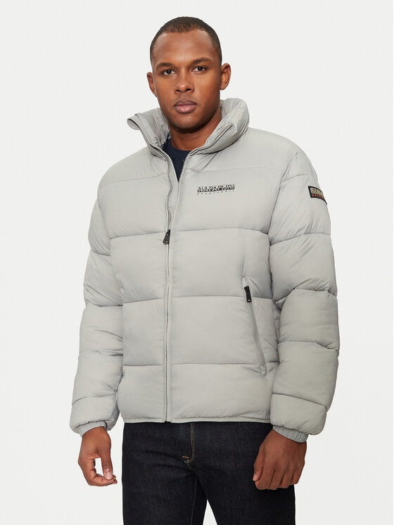 Napapijri Napapijri Зимно яке A-Suomi NP0A4GJF Сив Regular Fit