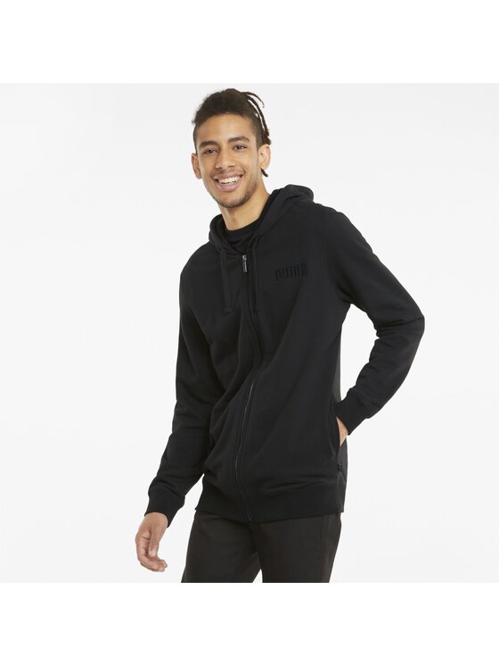 Puma Puma Bluza 589349 Czarny Regular Fit