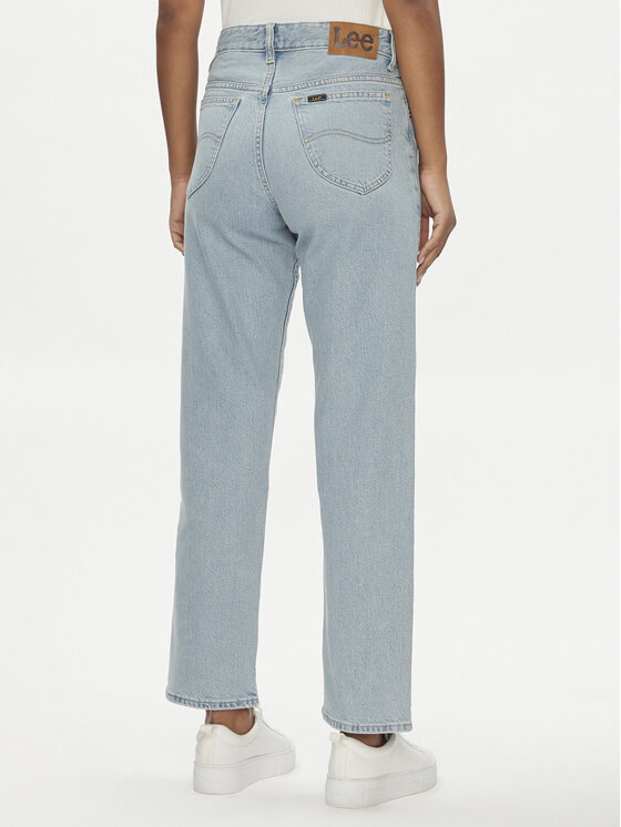 Lee Lee Τζιν Rider Classic 112346314 Μπλε Straight Fit