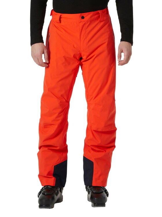 Helly Hansen Helly Hansen Spodnie narciarskie Legendary Insulated Pomarańczowy Basic Fit