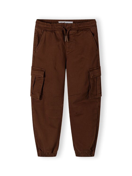 minoti minoti Spodnie cargo 27PANT47 Brązowy Regular Fit