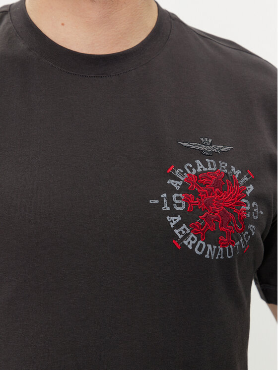 Aeronautica Militare Aeronautica Militare T-Shirt 241TS2201J629 Grau Regular Fit