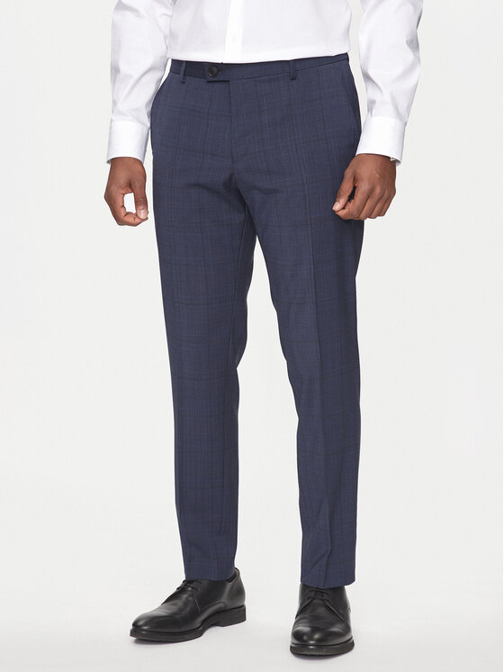 BOSS Boss Costum P-Huge-2Pcs-241 50509480 Bleumarin Slim Fit