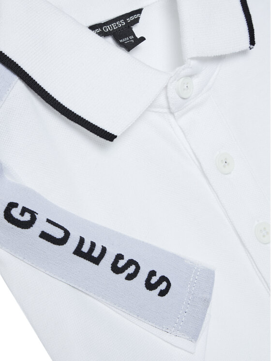 Guess Guess Poloshirt L4GP03 KAPY0 Weiß Regular Fit