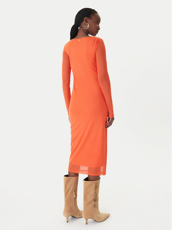 Patrizia Pepe Patrizia Pepe Abito da cocktail 8A1604/J376-R877 Arancione Regular Fit