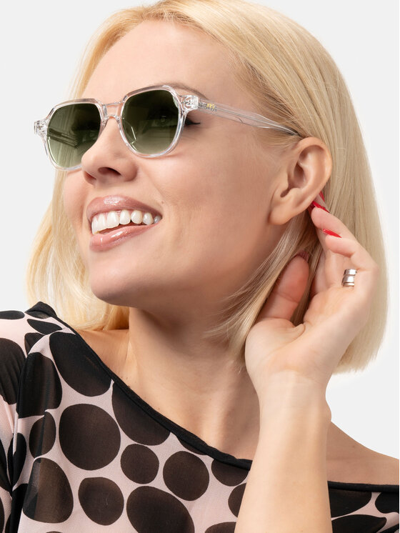 X Frame Therapy X Frame Therapy Okulary przeciwsłoneczne Chromashade Zielony