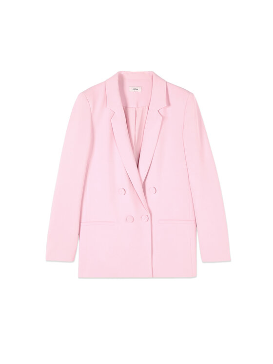 Oltre Oltre Giacca di transizione Q814R004612N006 Rosa Slim Fit