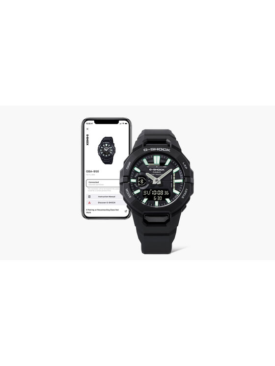 Casio Casio Zegarek GBA-950-1AER Czarny