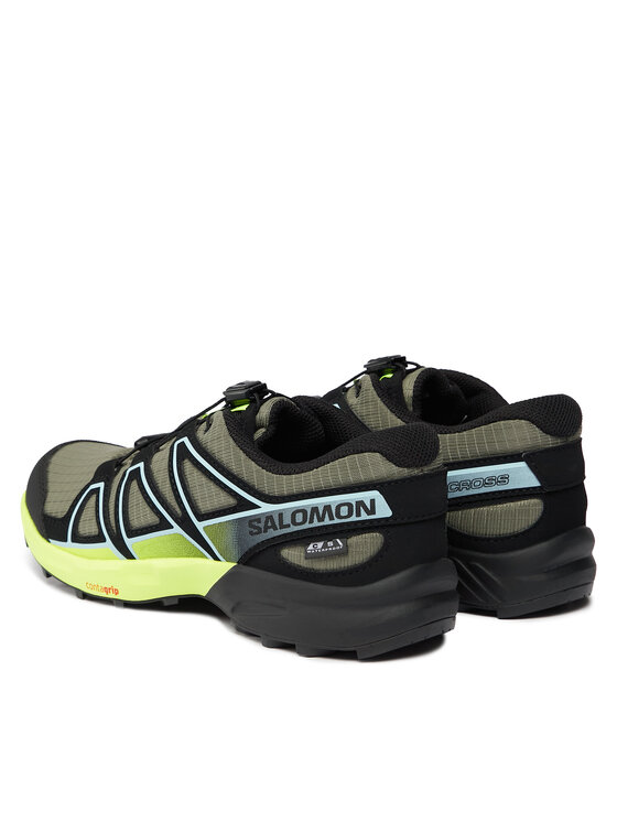 Salomon Salomon Buty do biegania Speedcross Climasalomon™ Waterproof L47278900 Zielony