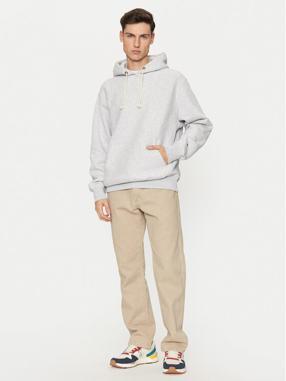Champion Sweatshirt 220705 Grau Relaxed Fit Modivo