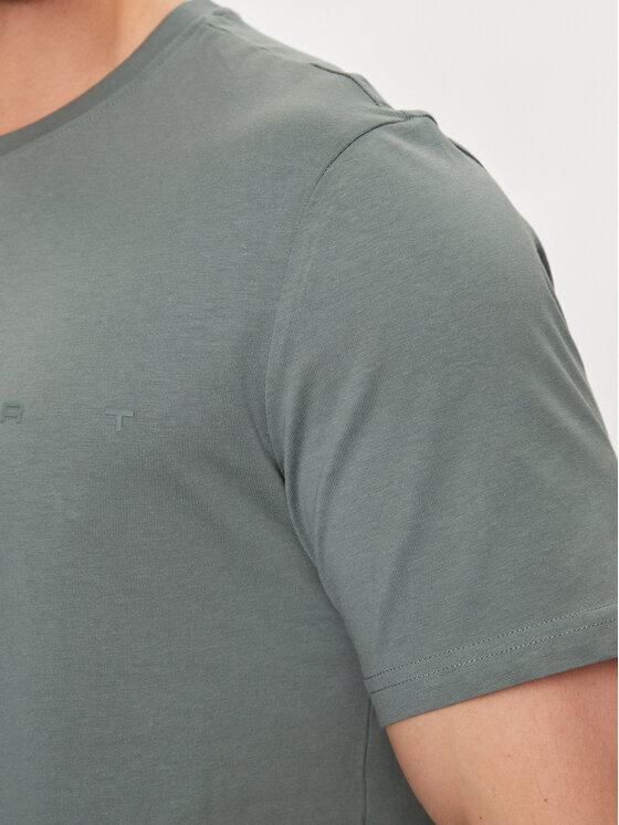 4F 4F Tričko 4FWSS24TTSHM1283 Zelená Regular Fit