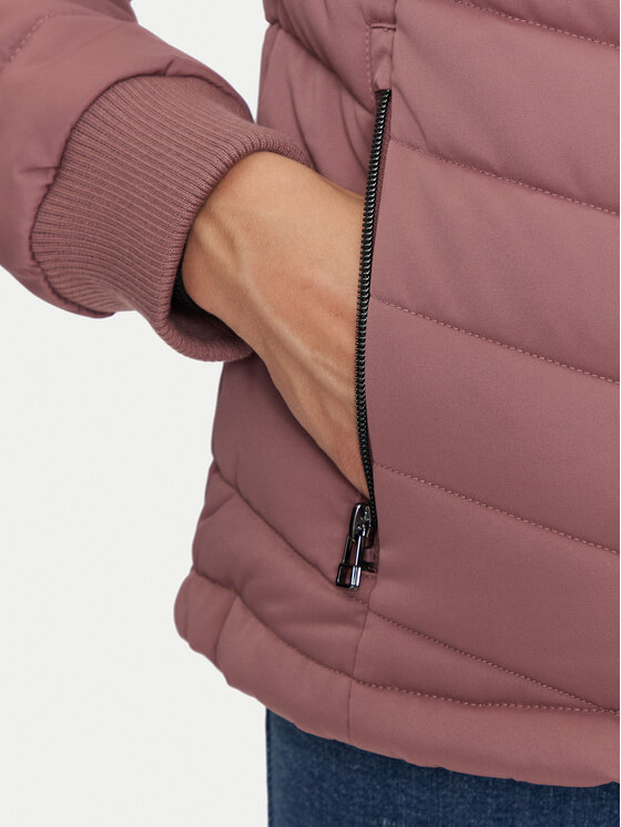 JDY JDY Пухено яке Ebonie 15328268 Розов Regular Fit