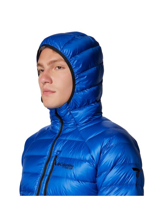 Columbia Columbia Giacca di transizione Arctic Crest Down Hooded Jacket Blu Regular Fit